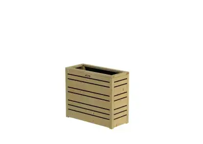 Bloembak Flux 60 Excellent, 70x30x60cm, groen geïmpregneerd. Bestel Nu