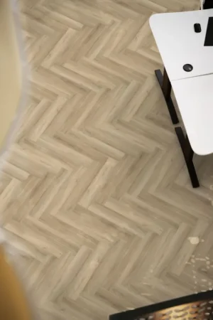 YUP herringbone click SRC beige Voordeelprijs