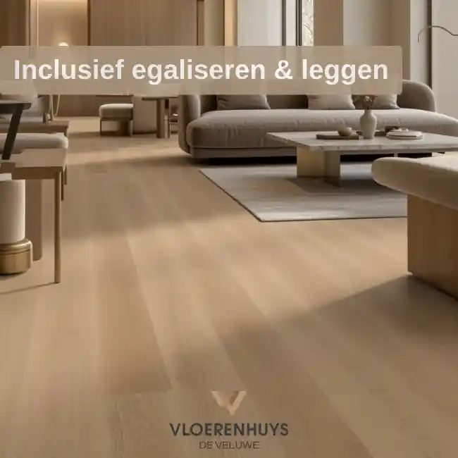 VH eiken dryback gerookt inclusief leggen Exclusieve Aanbieding