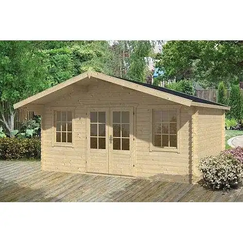Blokhut Viggo 500 x 380 + 100 cm Finale Uitverkoop