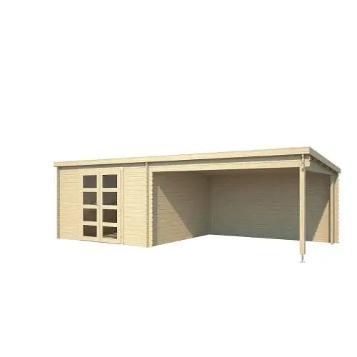 Meest Verkocht Blokhut Olenka 340 + 390 x 350 cm