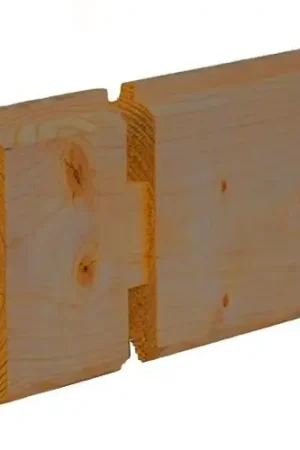 Alleen Vandaag Blokhut Justine 500 x 250 cm bruin geïmpregneerd