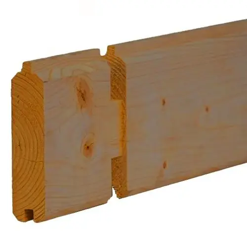 Blokhut Agnes 300 + 140 x 300 cm bruin geïmpregneerd Koop Vandaag