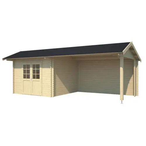 Blokhut Maribel 310 + 390 x 300 cm Flitsaanbieding