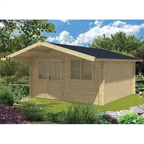 Populair Blokhut Stian 400 x 400 + 140 cm