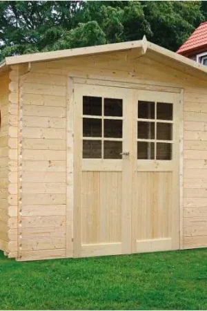 Blokhut Solid Amberg 298 x 248 cm Beperkt Aanbod