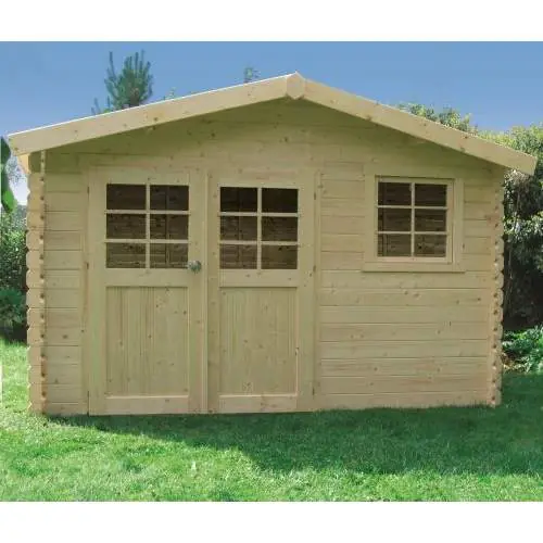 Blokhut Solid Chimay 358 x 298 cm Superprijs