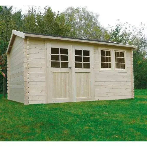 Seizoensaanbieding Blokhut Solid Lunel 418 x 298 cm