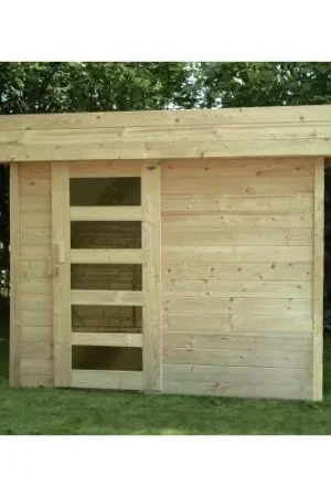 Blokhut Solid Bergen 243 x 205 cm Populair