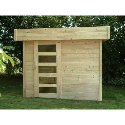 Blokhut Solid Bergen 243 x 205 cm Populair