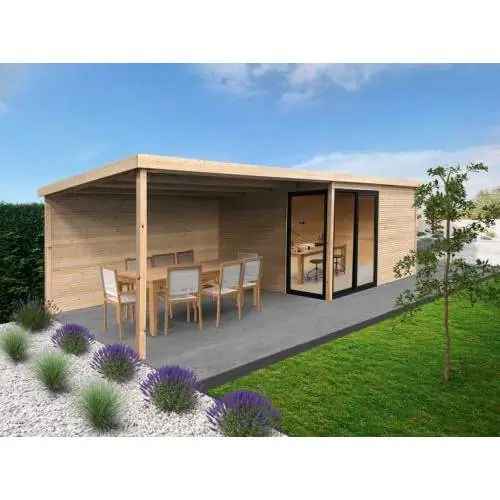 Direct Beschikbaar Blokhut Solid Tavira 404 + 395 x 304 cm
