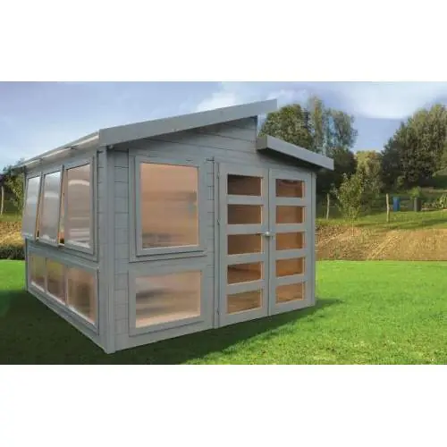 Beperkte Voorraad Blokhut Solid Merano 299 x 299 cm
