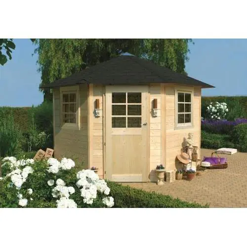 Blokhut Solid Nancy I 255 x 255 cm Seizoensaanbieding