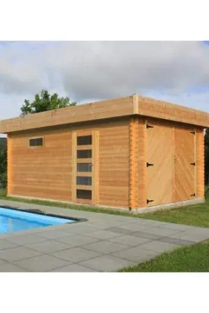 Veilige Betaling Garage Solid Modern 358 x 538 cm houten deur
