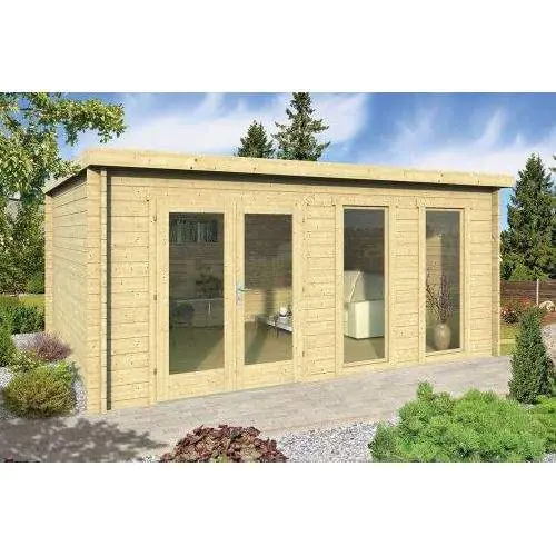 Blokhut Annabel 500 x 400 cm Hete Deal