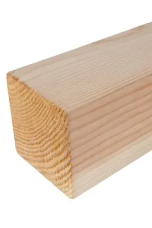 Tuinpaal geschaafd douglas 14 x 14 cm Speciale Aanbieding
