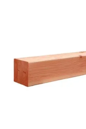 Tuinpaal douglas geschaafd triple verlijmd 20,0 x 20,0 cm Favoriet