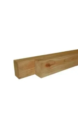 Beperkt Aanbod Regel douglas bezaagd groen geïmpregneerd 4,5 x 7,5 cm