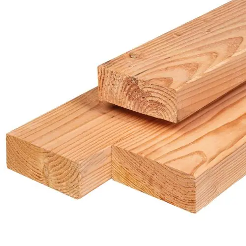 Gereduceerde Prijs Regel douglas geschaafd 6,5 x 16 cm