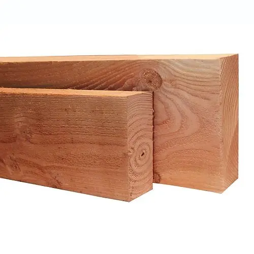 Douglas gording geschaafd 6,5 x 21 cm Finale Uitverkoop