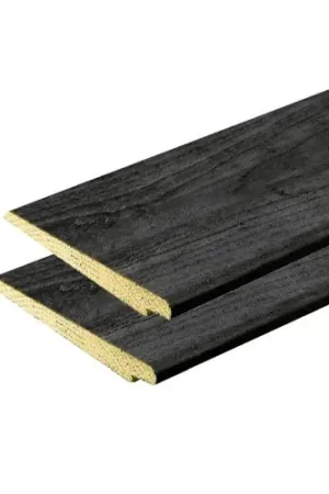 Zweeds rabat vuren zwart gedompeld 0,9-2,1 x 19,5 cm Koop Vandaag
