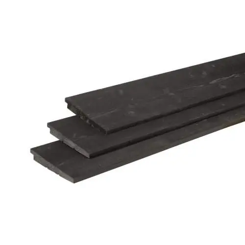 Koop Online Vuren zweeds rabat zwart gedompeld 1,1-2,7 x 19,5 cm