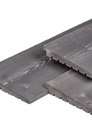 Aanbieding IJsselrabat excellent vuren grijs gespoten 1,4-2,8 x 19,5 cm