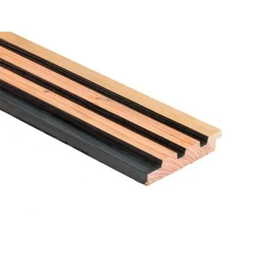 Beste Prijs Douglas geschaafd triple profiel zwart/onbehandeld 2,2 x 14,5 cm
