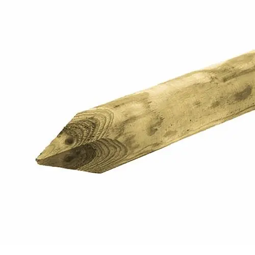 Korting Ronde paal geïmpregneerd vuren Ø6 cm