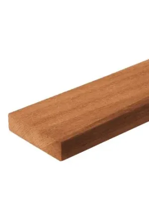 Koop Online Hardhouten schuttingplank Bankirai glad geschaafd 1,9 x 9 x 430 cm 103121