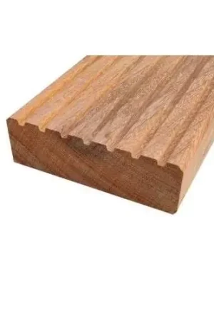 Brugdekdelen hardhout azobé geschaafd 3,5 x 14 x 450 cm Snelle Levering
