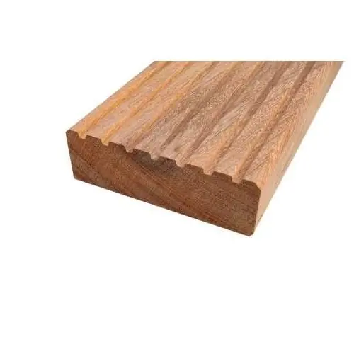 Brugdekdelen hardhout azobé geschaafd 4,5 x 14 x 500 cm Exclusieve Aanbieding