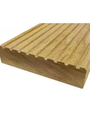 Aanbieding Brugdekdelen hardhout azobé geschaafd 4,5 x 19 x 450 cm