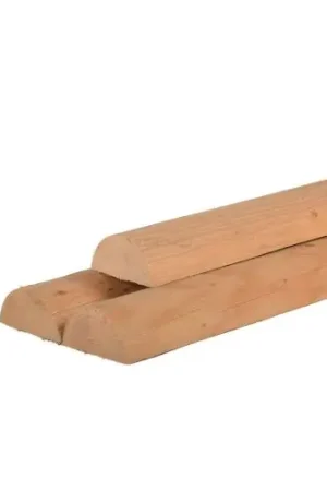 Koopje Halfronde regel vuren onbehandeld gefreesd Ø10 x 600 cm
