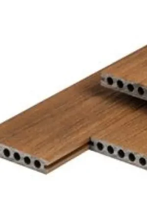 Actieprijs PuraShield composiet semi-massief vlonderplank teak 2,3 x 13,8 x 300 cm