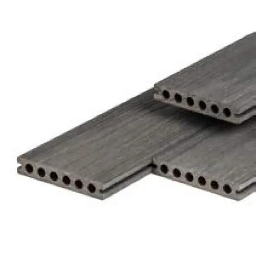 PuraShield composiet semi-massief vlonderplank dark grey 2,3 x 21 x 500 cm Direct Verzonden