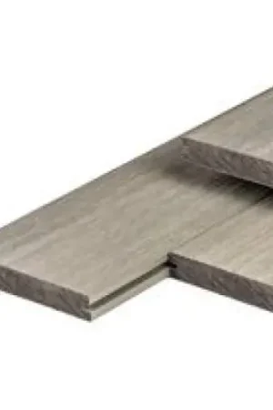 Uitverkoop PuraShield composiet massief vlonderplank light grey 2,3 x 13,8 x 300 cm
