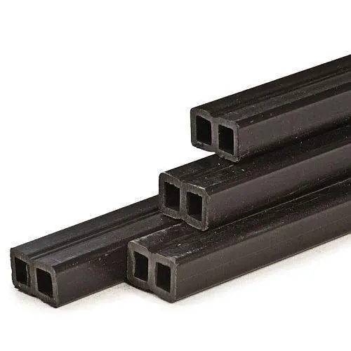 Direct Beschikbaar Onderligger composiet 3 x 5 x 300 cm antraciet