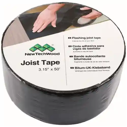 NewTechWood bitumen tape t.b.v. onderbalk 7 x 1500 cm Op = Op