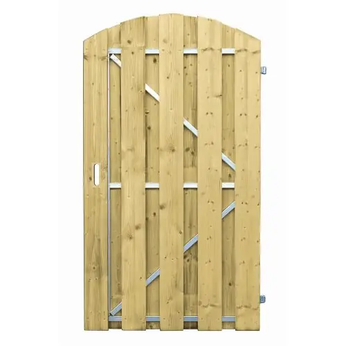 Veilige Betaling Tuindeur rechtsdraaiend geïmpregneerd toog 180 x 100 cm 103321