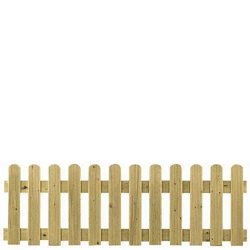Houten tuinhek geïmpregneerd 60 x 180 cm 103335 Superprijs