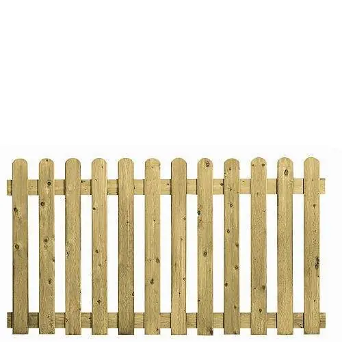 Houten tuinhek geïmpregneerd 100 x 180 cm 103337 Voordeelprijs