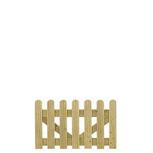 Tuinhekdeur geïmpregneerd 60 x 100 cm 103330 Merkproduct