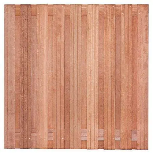 Voordeelprijs Tuinscherm Harlingen hardhout 180 x 180 cm recht