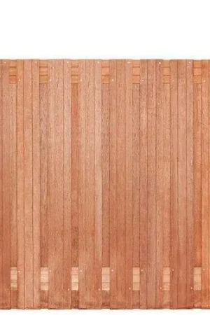 Uitverkoop Tuinscherm Dronten hardhout 150 x 180 cm recht
