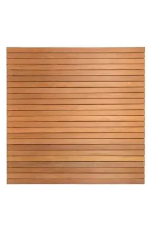 Tuinscherm hardhout modern 180 x 180 cm Favoriet