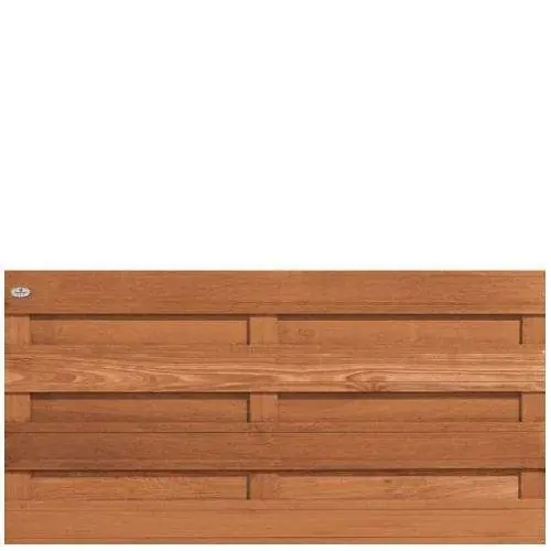 Gratis Retour Tuinscherm bangkirai horizontaal 90 x 180 cm 103381
