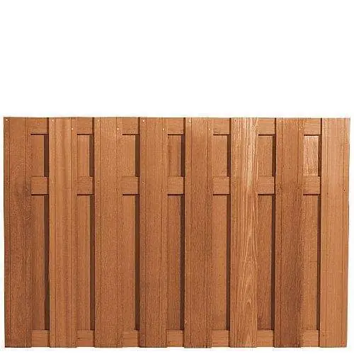 Tuinscherm bangkirai verticaal 120 x 180 cm 103383 Lage Prijs