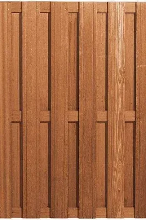 Veilige Betaling Tuinscherm hardhout verticaal recht 180 x 180 cm 132955