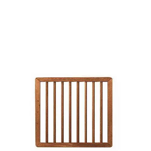 Tuinhekdeur bangkirai 100 x 100 cm 103405 Exclusieve Aanbieding